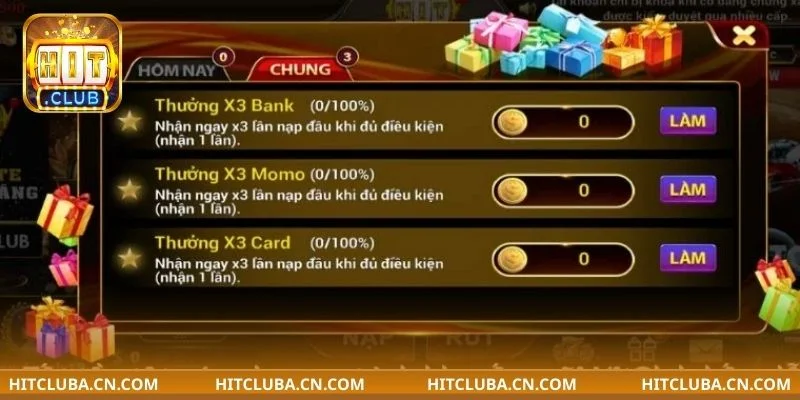 Cổng game HITCLUB dành mọi ưu đãi vip nhất cho hội viên mới.