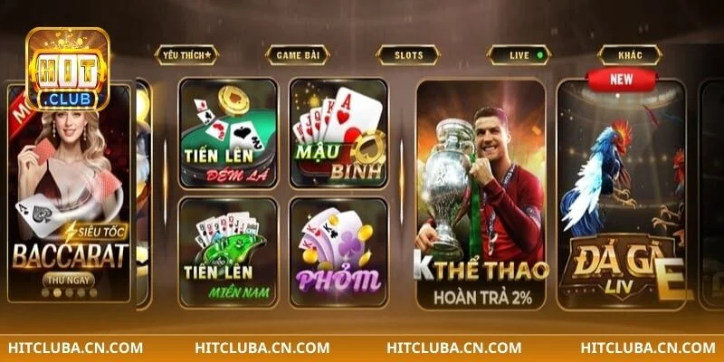 Game bài đổi thưởng HITCLUB đặc sắc với nhiều ưu điểm. 